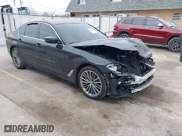 2019 BMW 5 Series 530i xDrive with VIN WBAJA7C50KWW38148, listed as a IAAI auction lot 41707858 with Not Provided miles and . Bid and sale history available at DreamBid. Image 1.