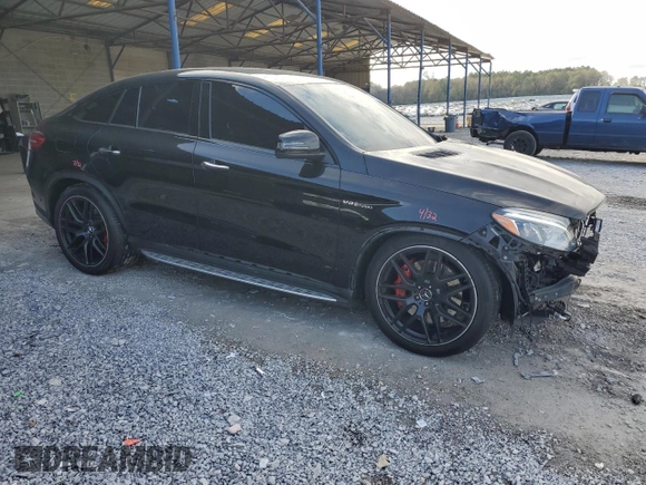 2018 Mercedes-Benz GLE 63 S AMG with VIN 4JGED7FB8JA097872, listed as a Copart auction lot 68439802 with 31,127 mi miles and . Bid and sale history available at DreamBid. Image 4.