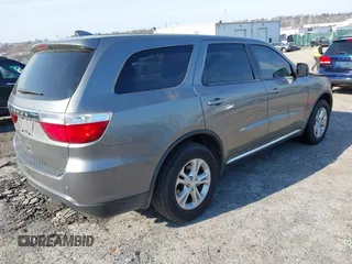 2013 Dodge Durango SXT with VIN 1C4RDJAG7DC559188, listed as a IAAI auction lot 41785126 with Not Provided miles and . Bid and sale history available at carsss.com. Image 4.