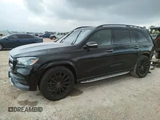 2022 Mercedes-Benz GLS with VIN 4JGFF8GE4NA765606, listed as a Copart auction lot 45724033 with 8,837 mi miles. Bid and sale history available at carsss.com. Image 1.