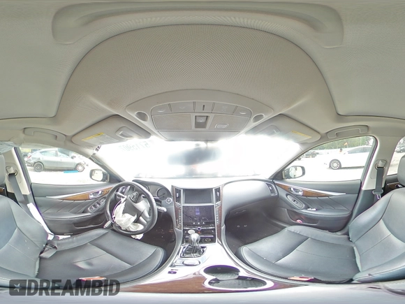 2015 Infiniti Q50 Premium z VIN JN1BV7AR9FM401311, wystawiony jako Copart lot #57159075 z przebiegiem 79 133 mil mil oraz Szkoda całkowita • Salvage title. Historia ofert i sprzedaży dostępna na DreamBid. Obrazek 14.