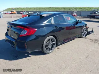 2018 Honda Civic Si Sedan with VIN 2HGFC1E59JH708967, listed as a IAAI auction lot 41697160 with 123,107 mi miles. Bid and sale history available at carsss.com. Image 4.