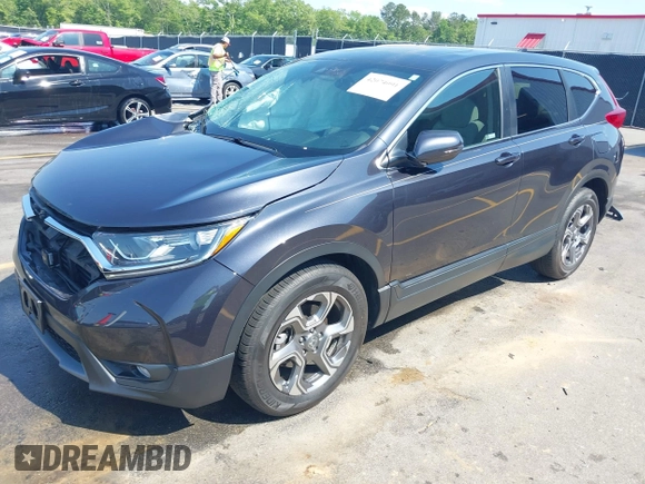 2019 Honda CR-V EX with VIN 2HKRW1H52KH513252, listed as a IAAI auction lot 42074091 with 31,764 mi miles and . Bid and sale history available at DreamBid. Image 19.