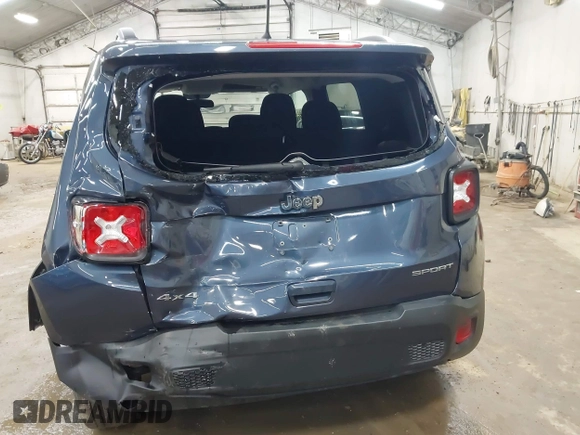2020 Jeep Renegade Sport with VIN ZACNJBAB4LPL05057, listed as a IAAI auction lot 42450644 with 30,008 mi miles and . Bid and sale history available at DreamBid. Image 16.