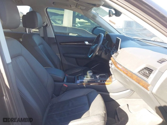 2018 Audi Q5 Premium Plus with VIN WA1BNAFY0J2173966, listed as a IAAI auction lot 41641191 with 106,909 mi miles. Bid and sale history available at carsss.com. Image 5.