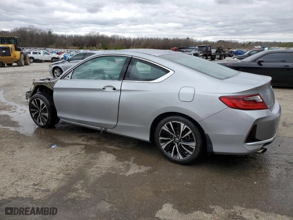 2017 Honda Accord Coupe EX-L V6 with VIN 1HGCT2B82HA007087, listed as a Copart auction lot 47467085 with 180,576 mi miles and Salvage Title. Bid and sale history available at carsss.com. Image 2.
