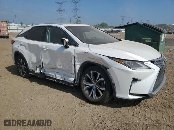 2016 Lexus RX 450h with VIN 2T2BGMCA6GC008406, listed as a Copart auction lot 56819155 with 47,804 mi miles and Salvage title. Bid and sale history available at DreamBid. Image 4.