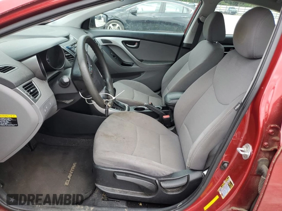2015 Hyundai Elantra SE z VIN 5NPDH4AE5FH585021, wystawiony jako Copart lot #58666925 z przebiegiem 129 040 mil mil oraz Czysty tytuł • Clean title. Historia ofert i sprzedaży dostępna na DreamBid. Obrazek 7.