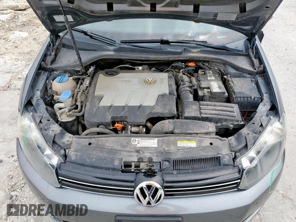 2014 Volkswagen Jetta TDI w/Sunroof with VIN 3VWPL7AJ7EM600344, listed as a Copart auction lot 57638955 with 191,498 mi miles and Salvage title. Bid and sale history available at DreamBid. Image 11.
