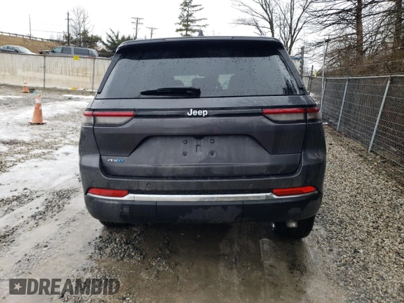 2024 Jeep Grand Cherokee с VIN 1C4RJYB62R8611652, выставлен на аукционе Copart как лот 43877075 с пробегом 5 105 миль миль и Списание • Salvage title. История ставок и продаж доступна на DreamBid. Изображение 6.