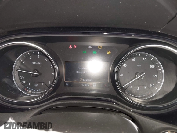 2023 Buick Encore GX Preferred with VIN KL4MMCSL9PB093284, listed as a IAAI auction lot 41276805 with 17,006 mi miles and . Bid and sale history available at DreamBid. Image 7.