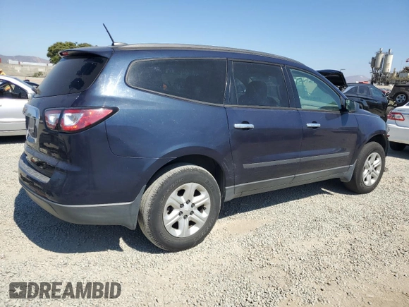 2017 Chevrolet Traverse LS с VIN 1GNKRFKD4HJ248153, выставлен на аукционе Copart как лот 66023355 с пробегом 144 585 миль миль и Списание • Salvage title. История ставок и продаж доступна на DreamBid. Изображение 3.