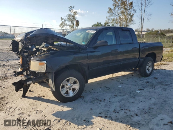 2008 Dodge Dakota Bighorn/Lonestar z VIN 1D7HE38KX8S570119, wystawiony jako Copart lot #74081024 z przebiegiem 129 665 mil mil oraz Szkoda całkowita • Salvage title. Historia ofert i sprzedaży dostępna na DreamBid. Obrazek 1.