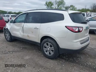 2015 Chevrolet Traverse LT with VIN 1GNKVGKD2FJ280517, listed as a IAAI auction lot 42292339 with 142,841 mi miles and . Bid and sale history available at DreamBid. Image 3.