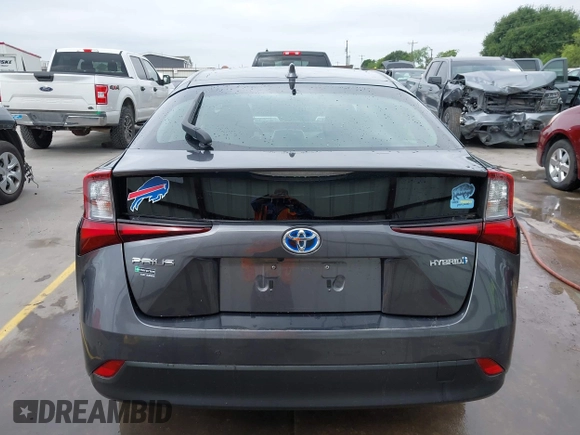 2022 Toyota Prius L Eco with VIN JTDKAMFU4N3183352, listed as a IAAI auction lot 42170623 with 52,244 mi miles and . Bid and sale history available at DreamBid. Image 17.