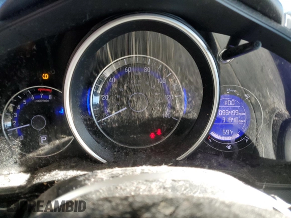2019 Honda Fit LX with VIN 3HGGK5H49KM729158, listed as a Copart auction lot 50201355 with 93,499 mi miles and Salvage Title. Bid and sale history available at carsss.com. Image 9.