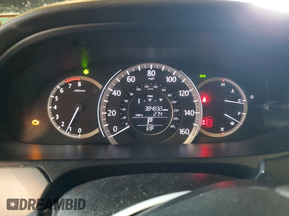 2014 Honda Accord LX z VIN 1HGCR2F32EA041720, wystawiony jako Copart lot #57214795 z przebiegiem 384 832 mil mil oraz Szkoda całkowita • Salvage title. Historia ofert i sprzedaży dostępna na DreamBid. Obrazek 9.