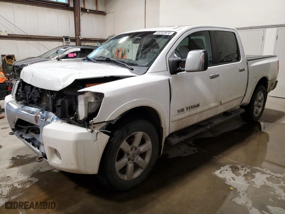 2010 Nissan Titan SE with VIN 1N6AA0EC3AN309550, listed as a Copart auction lot 83232974 with 339,025 mi miles and Salvage Title. Bid and sale history available at carsss.com. Image 1.