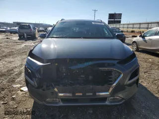 2019 Hyundai Kona Ultimate with VIN KM8K53A5XKU196588, listed as a Copart auction lot 88457605 with 71,663 mi miles and Salvage Title. Bid and sale history available at carsss.com. Image 5.