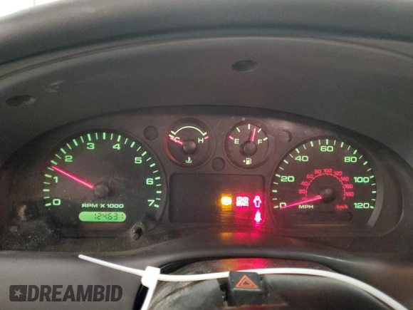 2005 Ford Ranger XL with VIN 1FTYR15E65PA66148, listed as a Copart auction lot 50739615 with 124,631 mi miles and Salvage Title. Bid and sale history available at DreamBid. Image 9.