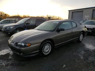 2002 Chevrolet Monte Carlo LS with VIN 2G1WW12EX29195355, listed as a Copart auction lot 80320434 with 141,923 mi miles and Salvage Title. Bid and sale history available at carsss.com. Image 1.