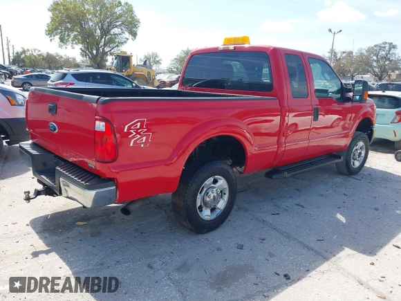 2011 Ford Super Duty F-250 SRW XL with VIN 1FT7X2B64BED07975, listed as a IAAI auction lot 42085102 with 74,010 mi miles. Bid and sale history available at carsss.com. Image 4.