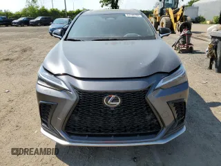 2022 Lexus NX with VIN JTJKKCFZ5N2003110, listed as a Copart auction lot 57135704 with 16,640 mi miles and Salvage Title. Bid and sale history available at carsss.com. Image 5.