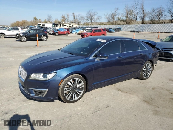 2017 Lincoln MKZ Select z VIN 3LN6L5CC8HR642414, wystawiony jako Copart lot #78535024 z przebiegiem 157 995 mil mil oraz Szkoda całkowita • Salvage title. Historia ofert i sprzedaży dostępna na DreamBid. Obrazek 1.