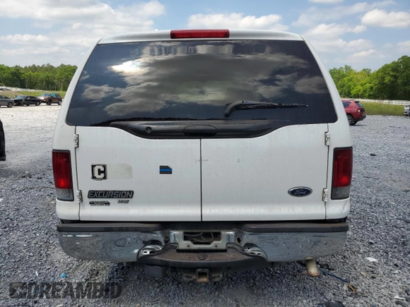 2002 Ford Excursion Special Serv с VIN 1FMNU40L52ED66291, выставлен на аукционе Copart как лот 53526995 с пробегом 200 794 миль миль и Списание • Salvage title. История ставок и продаж доступна на DreamBid. Изображение 6.