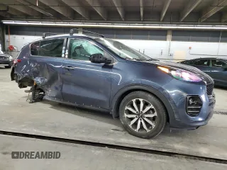 2017 Kia Sportage EX with VIN KNDPN3AC4H7092789, listed as a Copart auction lot 58401465 with 91,617 mi miles and Salvage title. Bid and sale history available at DreamBid. Image 4.