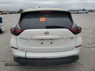 2019 Nissan Murano Platinum z VIN 5N1AZ2MS4KN138658, wystawiony jako Copart lot #71127304 z przebiegiem Nie podano mil oraz Szkoda całkowita • Salvage title. Historia ofert i sprzedaży dostępna na DreamBid. Obrazek 6.