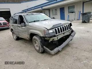 1996 Jeep Grand Cherokee Laredo with VIN 1J4GZ58Y5TC378100, listed as a Copart auction lot 85493724 with 0 mi miles and Salvage Title. Bid and sale history available at carsss.com. Image 11.