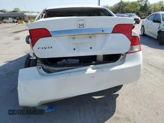 2010 Honda Civic LX with VIN 2HGFA1F59AH573302, listed as a Copart auction lot 53129805 with 290,954 mi miles and Clean Title. Bid and sale history available at DreamBid. Image 6.
