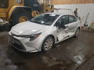 2021 Toyota Corolla LE with VIN 5YFEPMAE4MP240165, listed as a Copart auction lot 53125825 with 67,115 mi miles and Salvage Title. Bid and sale history available at carsss.com. Image 1.
