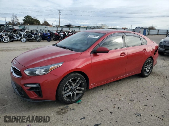 2019 Kia Forte S z VIN 3KPF34AD4KE024760, wystawiony jako Copart lot #82201604 z przebiegiem 72 064 mil mil oraz Szkoda całkowita • Salvage title. Historia ofert i sprzedaży dostępna na DreamBid. Obrazek 1.