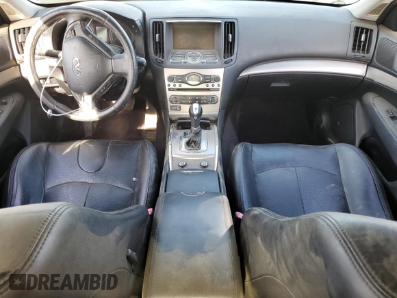 2011 Infiniti G25 Journey with VIN JN1DV6AP2BM831418, listed as a Copart auction lot 50463335 with Not provided miles and Salvage title. Bid and sale history available at DreamBid. Image 8.