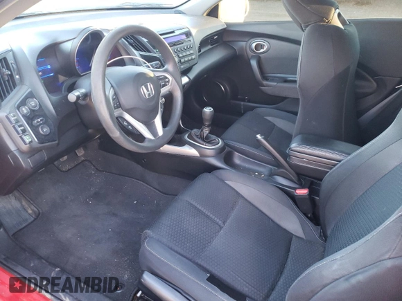 2013 Honda CR-Z with VIN JHMZF1C49DS000050, listed as a Copart auction lot 79712424 with 118,527 mi miles and Salvage Title. Bid and sale history available at carsss.com. Image 7.