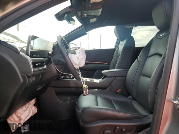 2024 Cadillac XT4 AWD Luxury with VIN 1GYFZBR40RF150020, listed as a Copart auction lot 46184565 with 9,188 mi miles and Salvage Title. Bid and sale history available at carsss.com. Image 7.