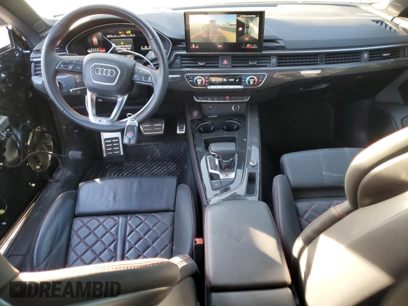 2023 Audi S5 Sportback Premium Plus z VIN WAUC4CF52PA002579, wystawiony jako Copart lot #42303905 z przebiegiem 24 020 mil mil oraz Szkoda całkowita • Salvage title. Historia ofert i sprzedaży dostępna na DreamBid. Obrazek 8.