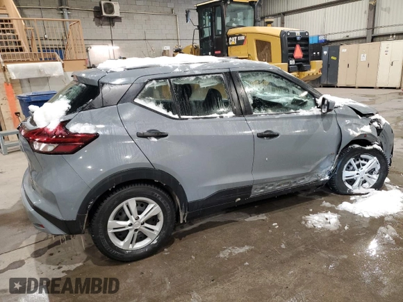 2021 Nissan Kicks S with VIN 3N1CP5BV6ML528491, listed as a Copart auction lot 88546405 with 66,188 mi miles and Salvage Title. Bid and sale history available at carsss.com. Image 3.