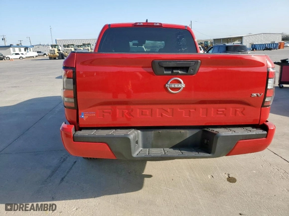 2022 Nissan Frontier SV with VIN 1N6ED1EJ9NN686466, listed as a Copart auction lot 50003415 with 12,238 mi miles and Salvage Title. Bid and sale history available at carsss.com. Image 6.