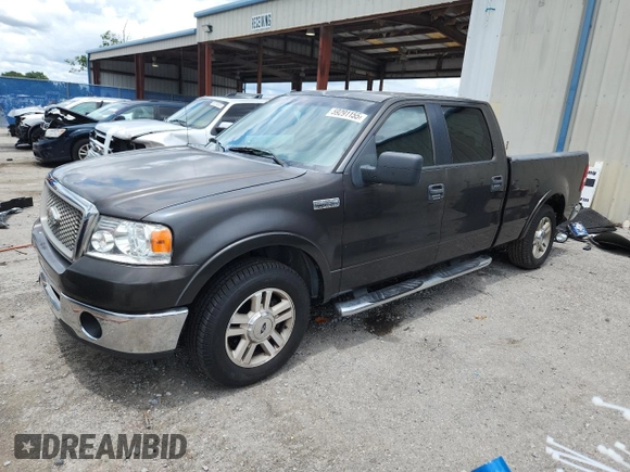 2006 Ford F-150 XLT с VIN 1FTPW12V26FB16690, выставлен на аукционе Copart как лот 59291155 с пробегом 118 273 миль миль и Списание • Salvage title. История ставок и продаж доступна на DreamBid. Изображение 1.