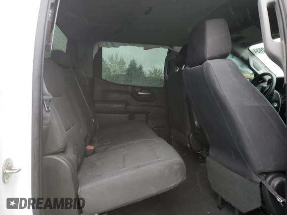 2019 Chevrolet Silverado 1500 Custom with VIN 3GCPYBEH7KG227329, listed as a Copart auction lot 50712934 with 99,428 mi miles and Salvage Title. Bid and sale history available at DreamBid. Image 11.