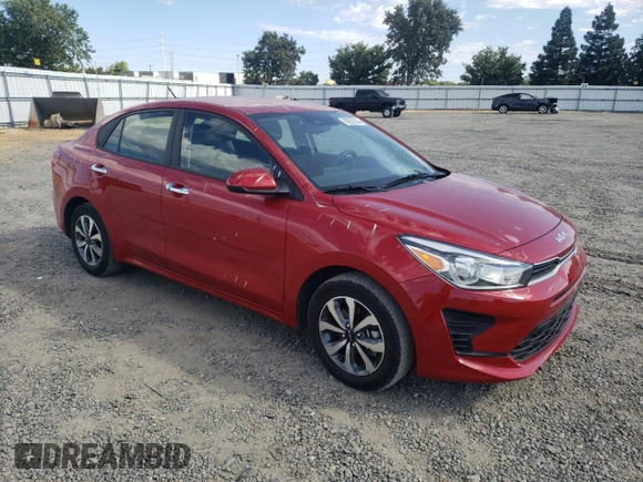 2022 Kia Rio S with VIN 3KPA24ADXNE441723, listed as a Copart auction lot 60520334 with 37,901 mi miles and Salvage Title. Bid and sale history available at carsss.com. Image 4.