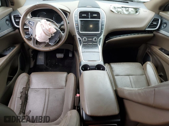 2017 Lincoln MKX Reserve with VIN 2LMPJ8LR6HBL22365, listed as a Copart auction lot 87891455 with 60,871 mi miles and Salvage title. Bid and sale history available at DreamBid. Image 8.