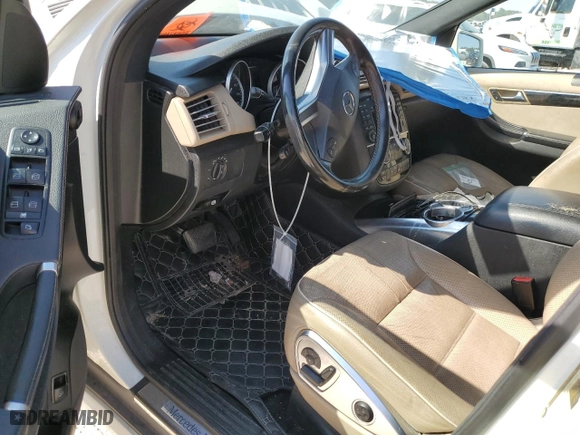 2011 Mercedes-Benz R-Class R 350 with VIN 4JGCB6FE9BA127903, listed as a Copart auction lot 75430944 with 0 mi miles and Salvage Title. Bid and sale history available at carsss.com. Image 8.