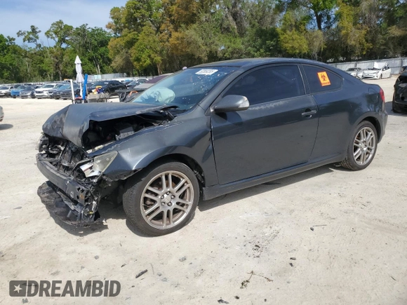 2007 Scion tC Spec with VIN JTKDE177270163263, listed as a Copart auction lot 50369285 with 167,200 mi miles and Salvage Title. Bid and sale history available at carsss.com. Image 1.