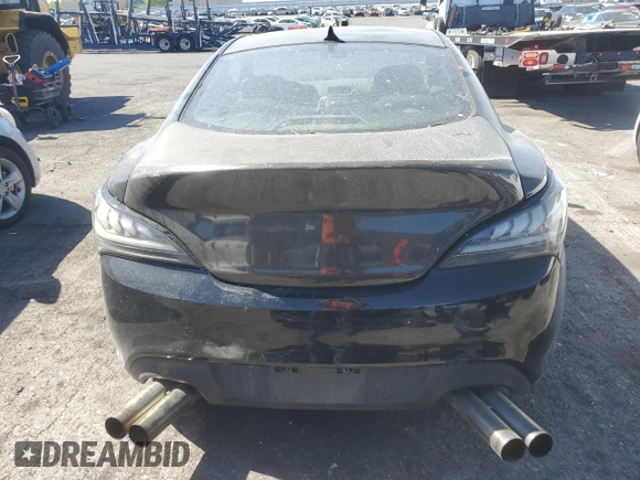 2010 Hyundai Genesis Coupe with VIN KMHHT6KD8AU035274, listed as a Copart auction lot 54966665 with 124,726 mi miles and Clean title. Bid and sale history available at DreamBid. Image 6.