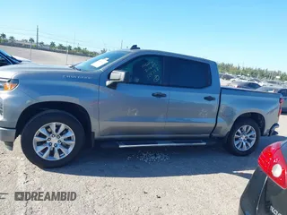 2024 Chevrolet Silverado 1500 Custom with VIN 1GCPABEK3RZ174705, listed as a IAAI auction lot 41830901 with 21,406 mi miles and . Bid and sale history available at DreamBid. Image 14.