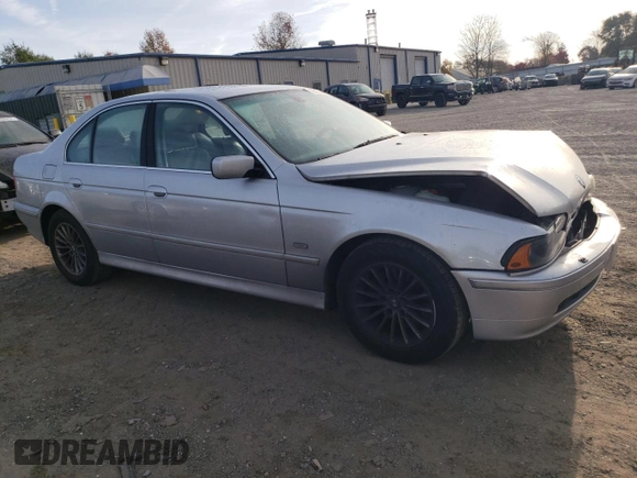 2003 BMW 5 Series 540iA with VIN WBADN63423GN89436, listed as a Copart auction lot 77519294 with 187,870 mi miles and Salvage Title. Bid and sale history available at carsss.com. Image 4.